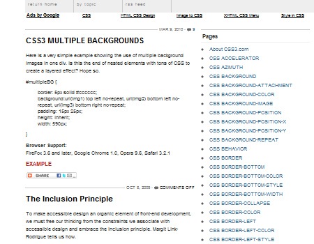 20��ѧϰCSS�������վ������������ŵ���ͨ