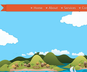 �˿����jQuery/CSS3�˵���Ч