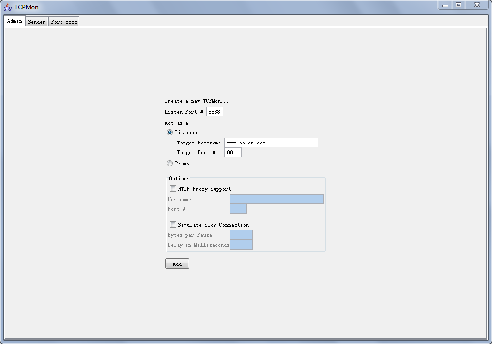 webservices�м��soapѶϢ��TCPMon��������ʹ��