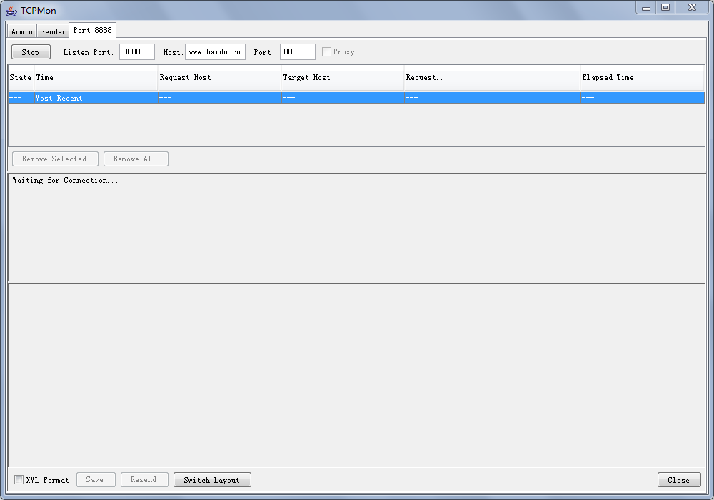 webservices�м��soapѶϢ��TCPMon��������ʹ��