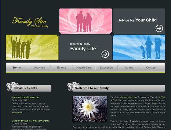 12������������ CSS ��վģ������