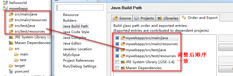 MyEclipse��ʹ��Maven����web��Ŀ