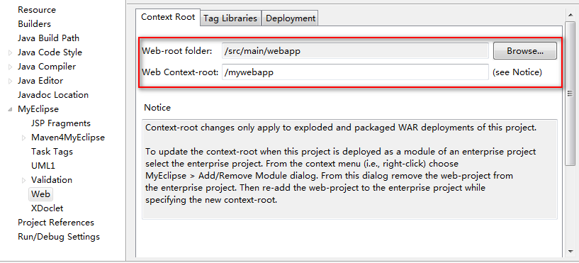 MyEclipse��ʹ��Maven����web��Ŀ