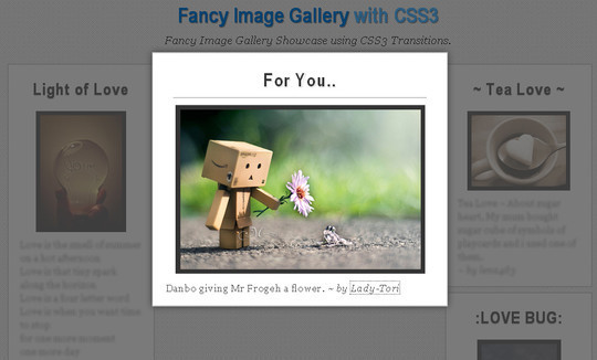 ��ѡ5��Ư����CSS3ͼƬ������Ч