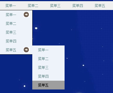 ����14-JQuery���ּ򵥵������˵�����