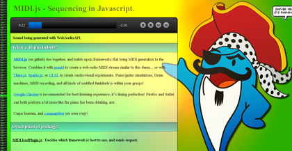 HTML5 Audio�����MIDI�����ļ�����