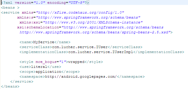 androidʹ��xfire webservice���Զ�̶�sqlserver������������ɾ�Ĳ飩��ʵ�����������������ͨ��