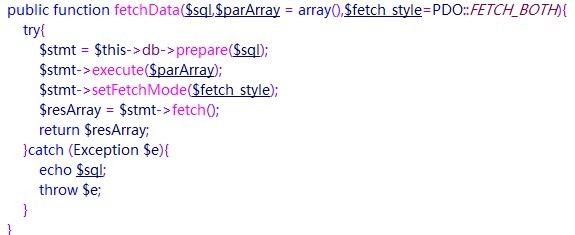 PDO fetch���й�����