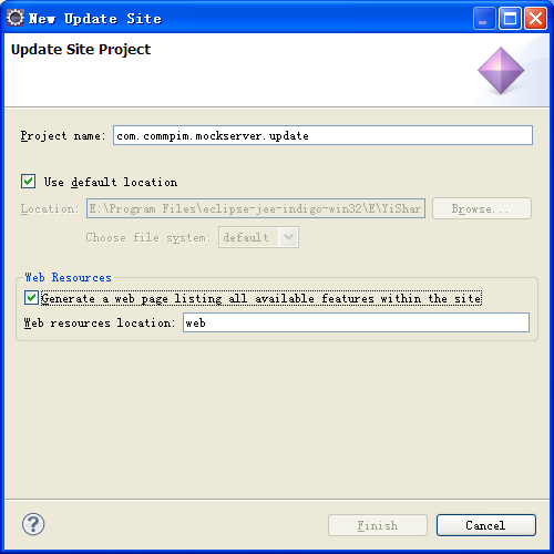 ��ô����һ��Eclipse��update website