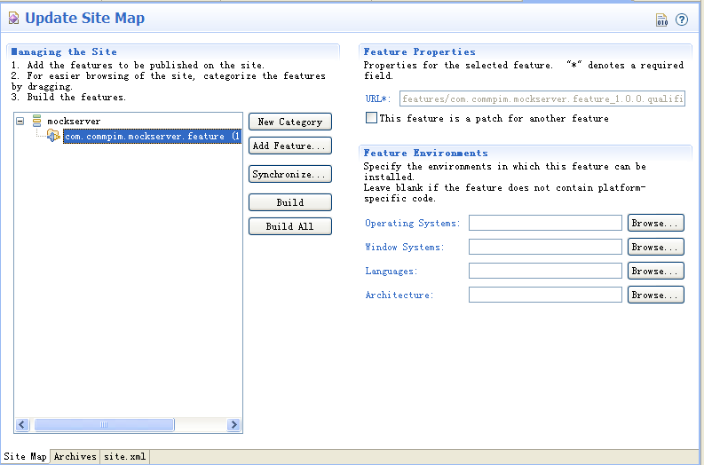 ��ô����һ��Eclipse��update website