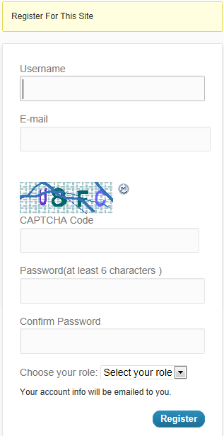 wordpress �Զ���Ǽǽ���