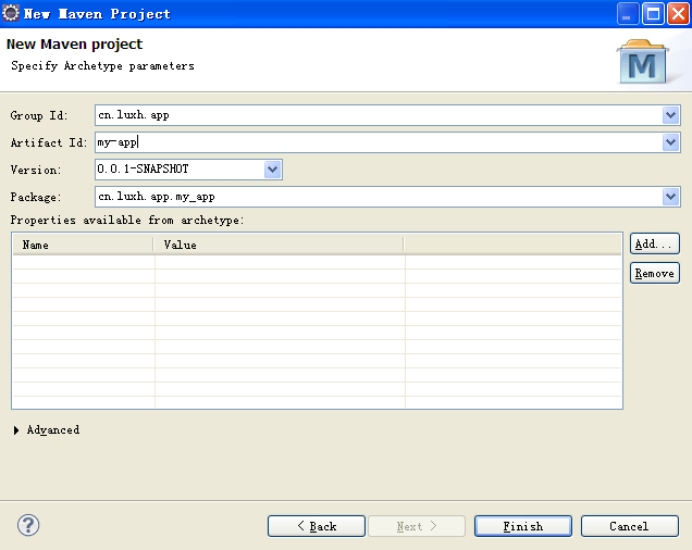 maven ����java��Ŀ, web��Ŀ