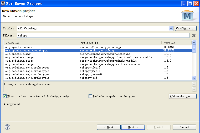 maven ����java��Ŀ, web��Ŀ