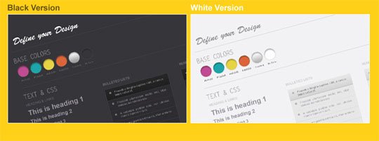 分享31套精美的Web跟手机开发UI素材包