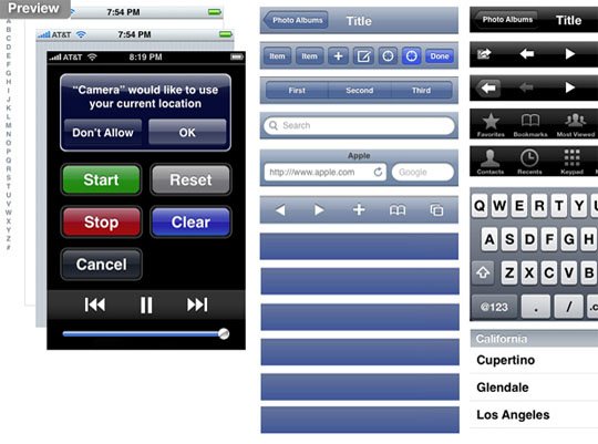 分享31套精美的Web跟手机开发UI素材包