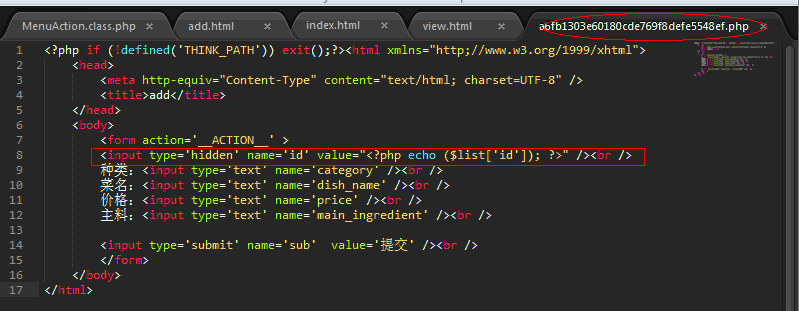 ThinkPHP��ȡ��ǰҳ�������ַidֵ