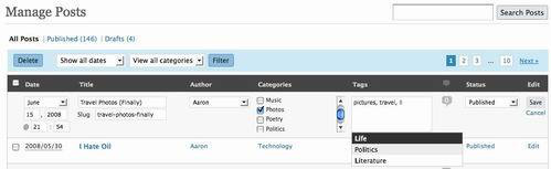 ʮ���Ż�WordPress��̨�����Ĳ��