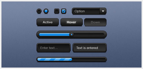 50+PSD�û�����Web��ƹǲ�