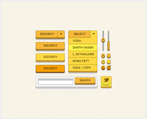 50+PSD�û�����Web��ƹǲ�