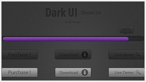 50+PSD�û�����Web��ƹǲ�