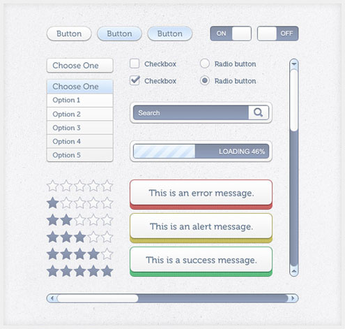 50+PSD�û�����Web��ƹǲ�