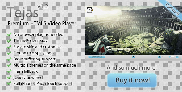 Video Players (8) 20+ 个免费跟高级的 Web 视频播放器