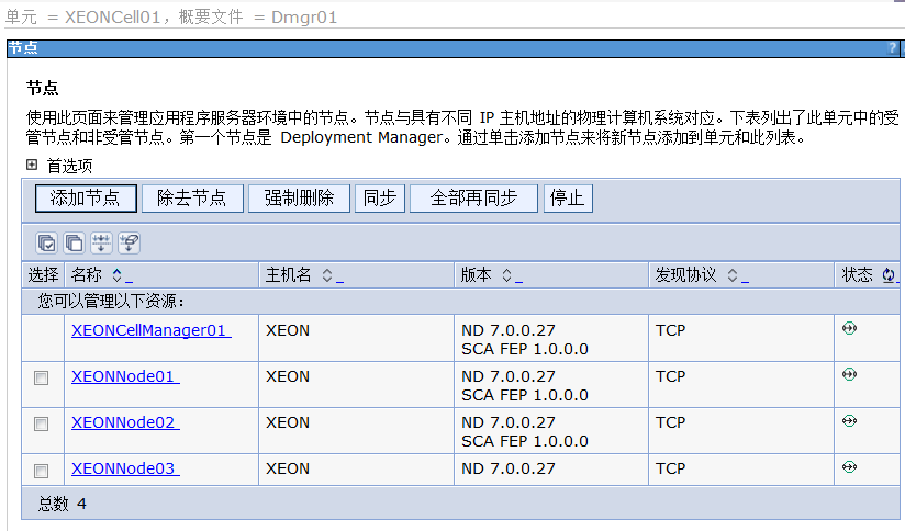 WebSphere Application Server ND V7.0.0.27 ��ͬ��Ⱥ���ñ�ע