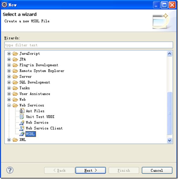 [Axis2��Eclipse��������Web Serviceϵ��֮��] Top-Down��ʽ,ͨ��WSDL�������ɷ����
