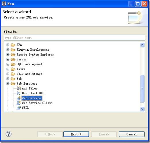 [Axis2��Eclipse��������Web Serviceϵ��֮��] Top-Down��ʽ,ͨ��WSDL�������ɷ����