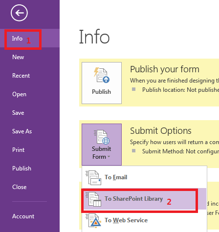SharePoint 2013 ʩ��InfoPath �ύ���ݵ�InfoPath form Library