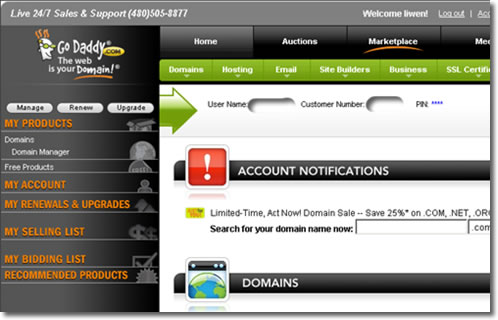 һ��һ��������ô���뿪ͨGoDaddy����ѿռ�