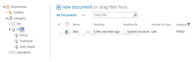 SharePoint 2013 վ����б�(�ĵ���) ��Meta data Navigation(����)