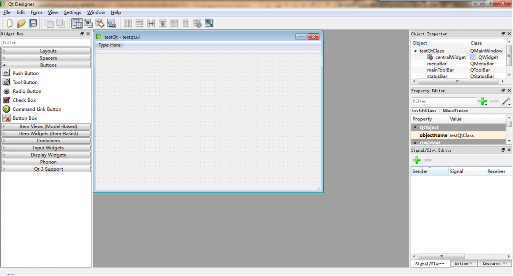 QT�д�������������пؼ��ź���SLOT����
