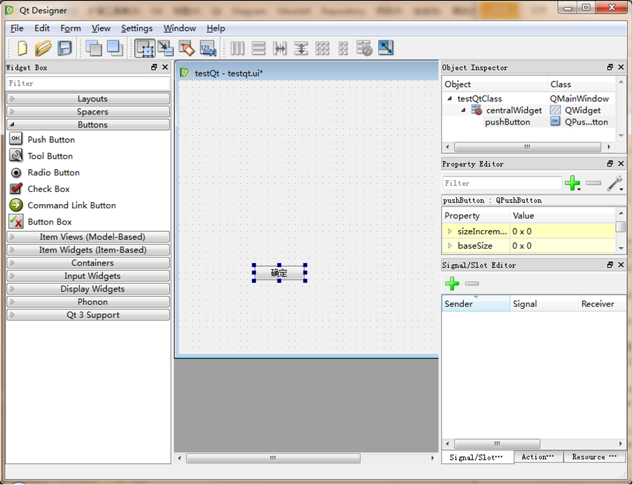 QT�д�������������пؼ��ź���SLOT����