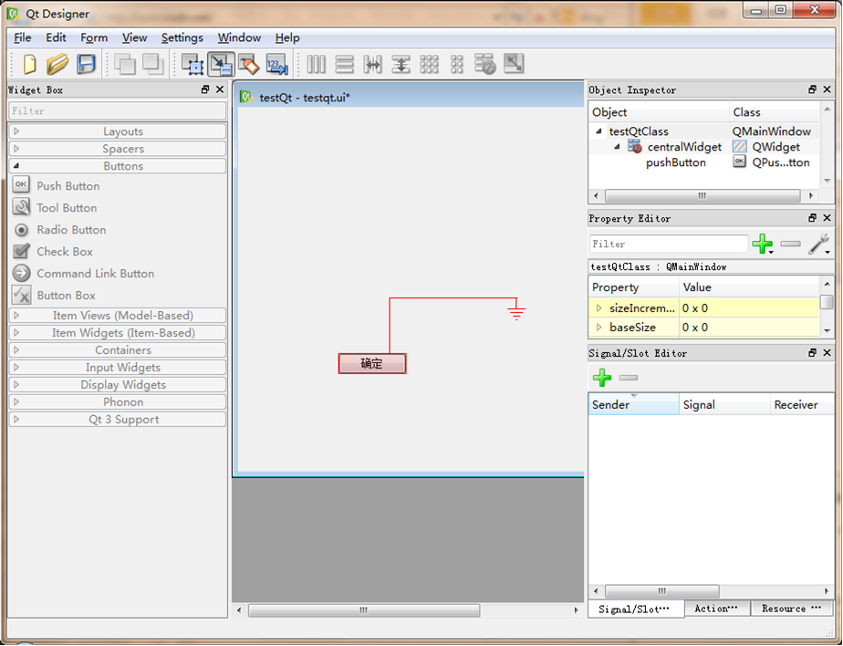 QT�д�������������пؼ��ź���SLOT����