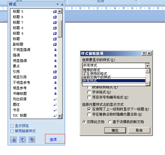 word2007 չʾ ������4��