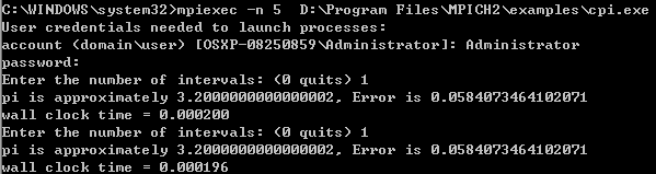 mpich2用户手册(简洁)