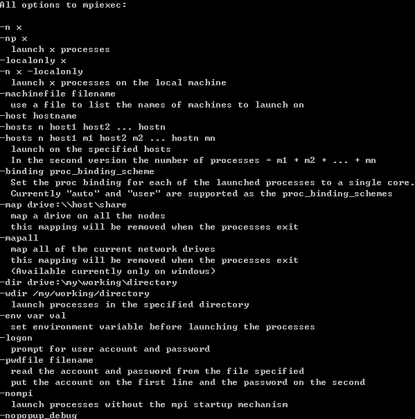 mpich2用户手册(简洁)