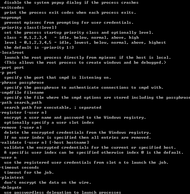 mpich2用户手册(简洁)