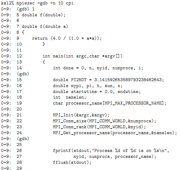 mpich2用户手册(简洁)