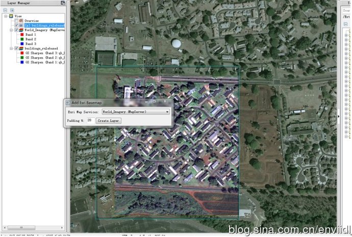 ENVI������Esri Map Service�������ݹ���