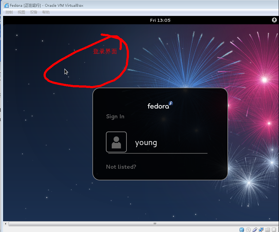Virtual Box װ�� Fedora ͼ��