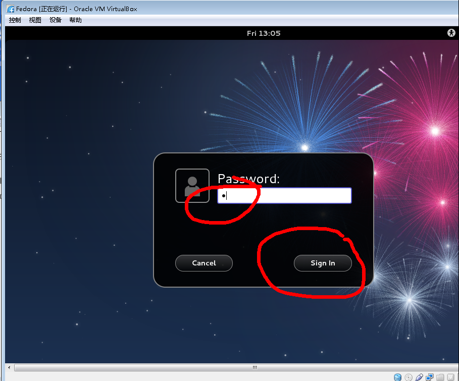 Virtual Box װ�� Fedora ͼ��
