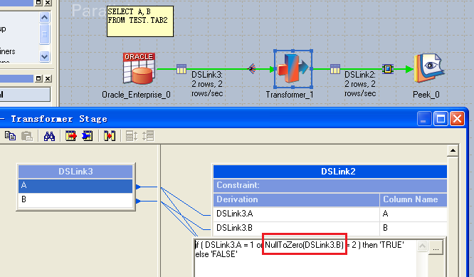 DataStage���������й�����֮����DS�бȽ��������NULLֵ�Ĵ���