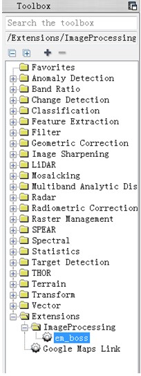 ENVI �������-�������ݵ�ENVI������չ