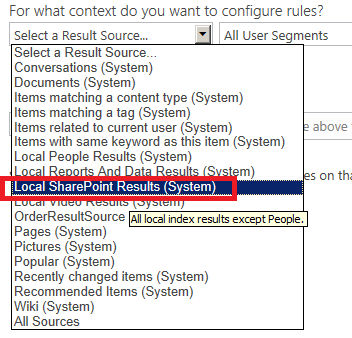 SharePoint 2013 �䱸 ��ѯ����(Query Rule)