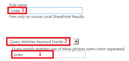 SharePoint 2013 �䱸 ��ѯ����(Query Rule)