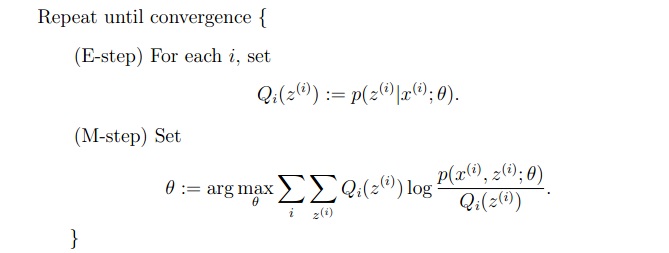 ����ѧϰ cs229ѧϰ����2  (k-means,EM & Mixture of Gaussians)