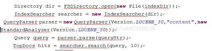 ��Ѱ��Щ�¡���ϸ̸lucene������lucene����API���