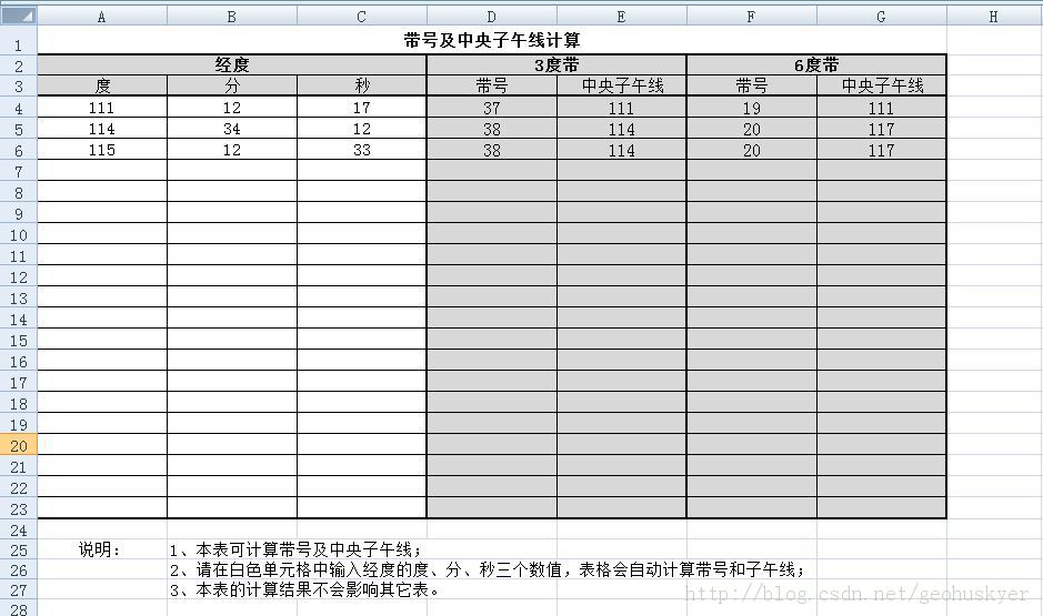 ����Excel�������GPSУ������DX��DY��DZ��֧���������㣩